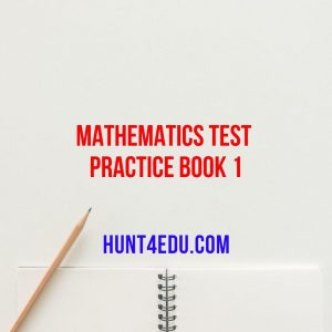 mathematics test practice book 1