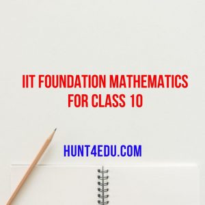 iit foundation mathematics for class 10