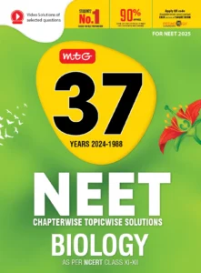 37 Years NEET Biology Chapterwise Topicwise Solutions